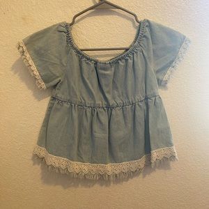 Off the shoulder top